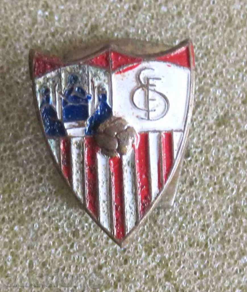 insignă de fotbal Sevilla Spania