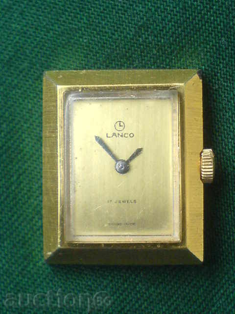 Old ladies mechanical clock - \ "LANCO \"