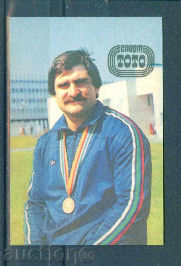 1981 buzunar LUPTA Calendar de evenimente sportive - Sport TOTO 53076