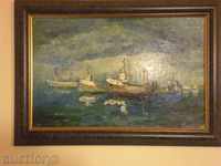 Sell ​​picture \ "Fishing ships \"