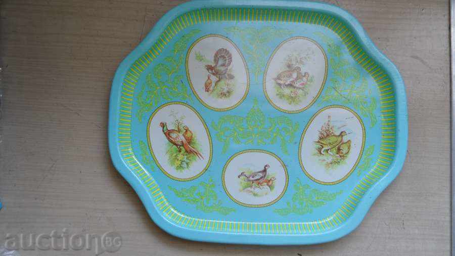 Tray with birds Tray with birds