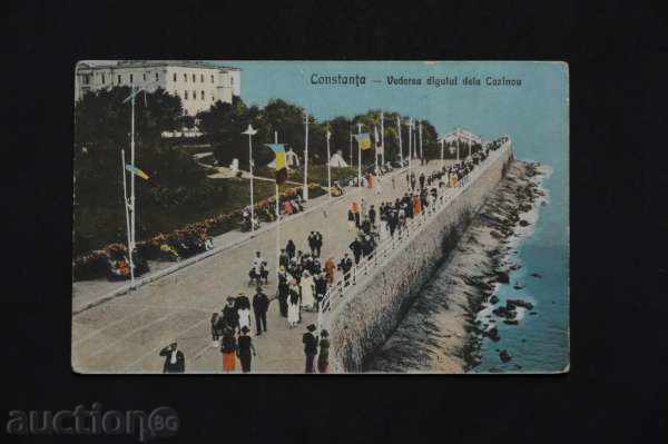 Constanta - Vederea digului dela Cazinou