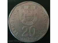 20 escudo 1989, Portugalia