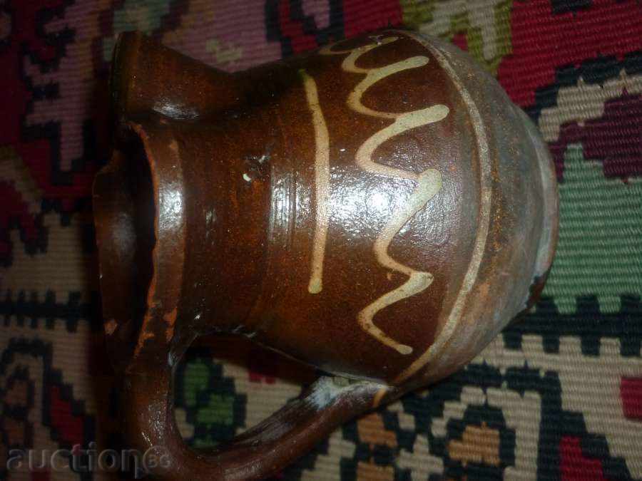Ancient ceramic jug - rare with price 99.00 BGN | € 50.62
