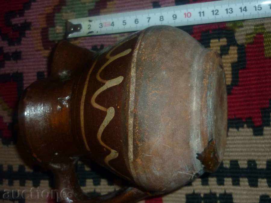 Auction  Ancient ceramic jug - rare