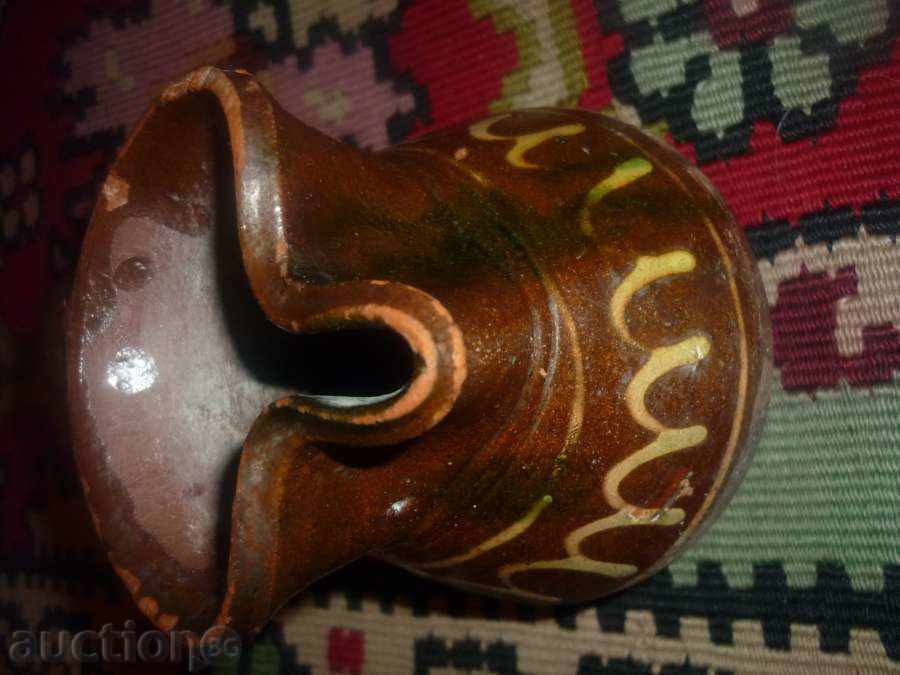 Ancient ceramic jug - rare - 6