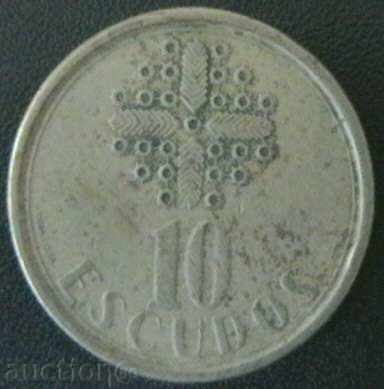 10 escudo 1987, Portugal