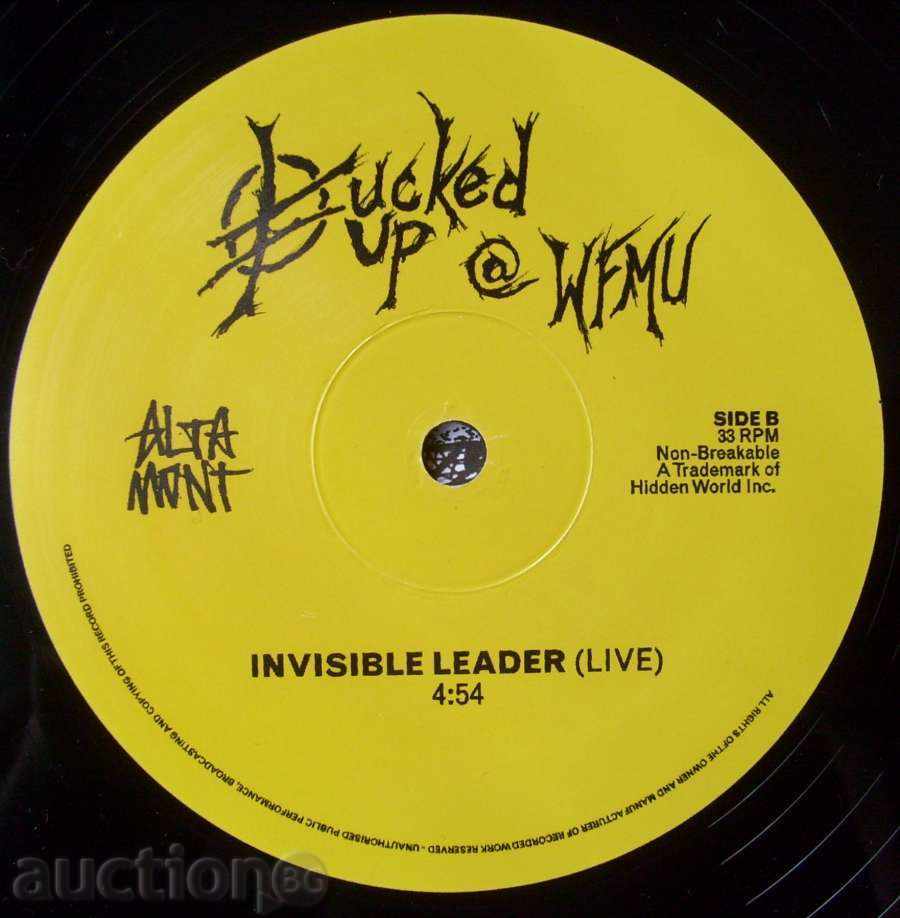 Gramophone Plaque from 2010 - Fucked Up / Altamont - 10 \ " with price 40.00 BGN | € 20.45