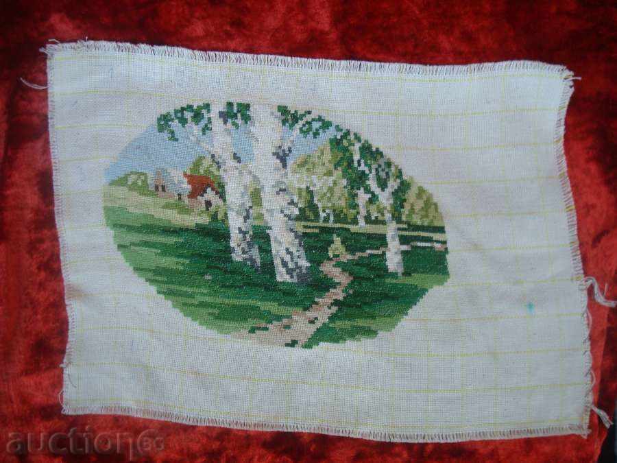 Tapestry "Brezichki", spinning threads with approx. dimensions 280x230m Tapestry "Brezichki", spinning threads with approx. dimensions 280x230m