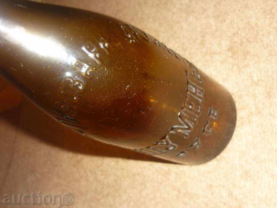Ancient beer bottle of Rousse production, bottle with price 65.00 BGN | € 33.23 Ancient beer bottle of Rousse production, bottle with price 65.00 BGN | € 33.23