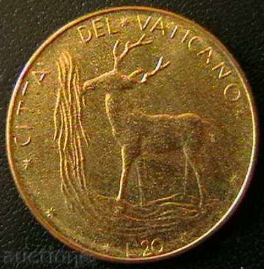 20 pounds 1977, Vatican