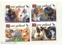 Чисти марки  Година на Плъха  2008 от Нова Зеландия