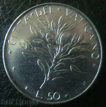 50 λίρες 1976, Βατικανό