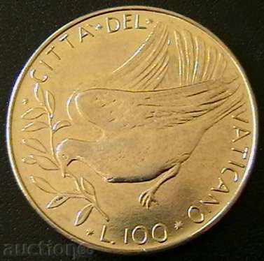 100 liras 1974, Vatican
