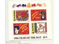 Clean Block Year of Rat 1995 from Philippines