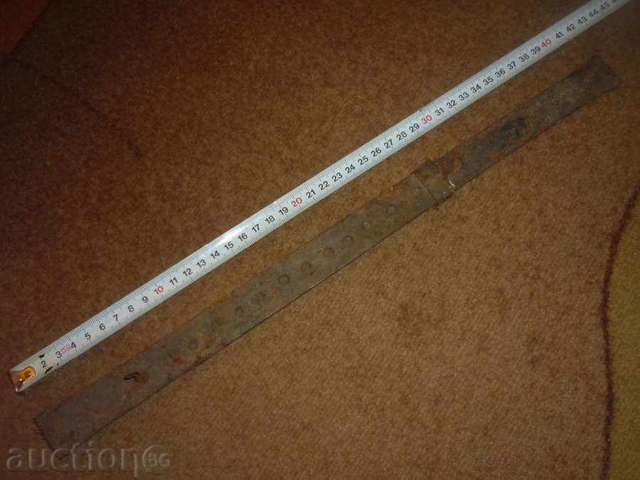 An ancient forged measure / yardstick / for a loom with price 25.00 BGN | € 12.78 An ancient forged measure / yardstick / for a loom with price 25.00 BGN | € 12.78