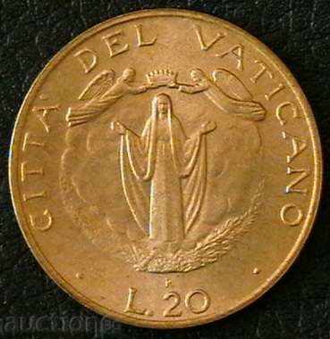 20 liras 1987, Vatican