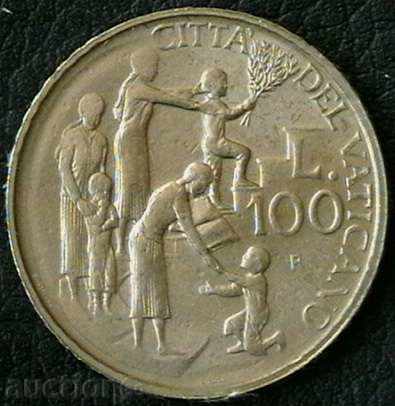 100 liras 1996, Vatican
