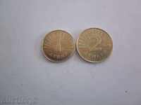 1 MONEY 2006 - 2 MONEY -1993 MACEDONIA