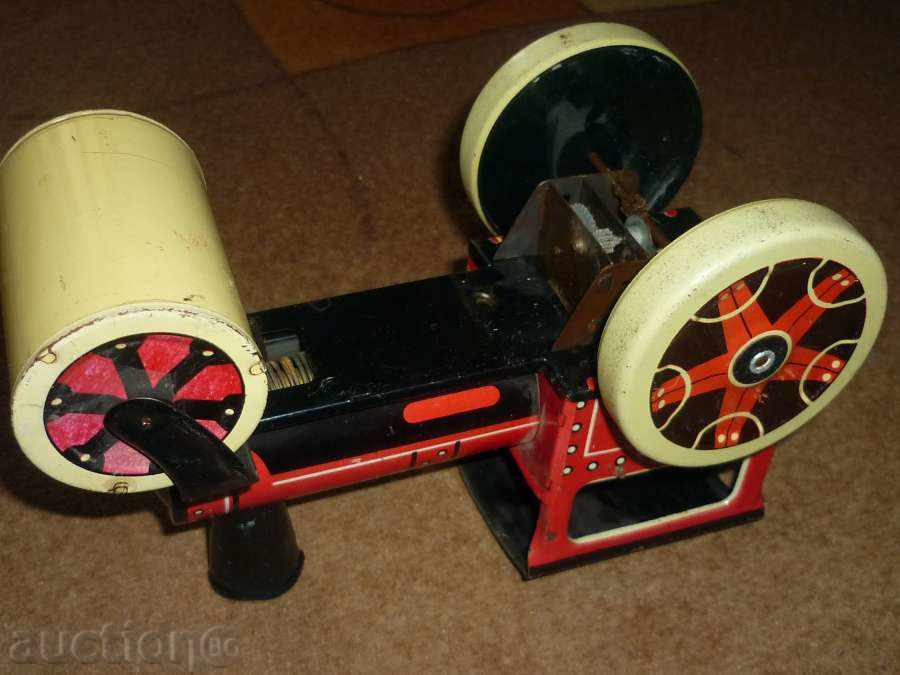 Vintage tin toy with winding mechanism - 5 Vintage tin toy with winding mechanism - 5