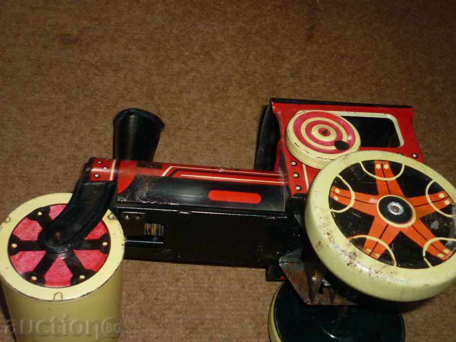 Vintage tin toy with winding mechanism - 6 Vintage tin toy with winding mechanism - 6