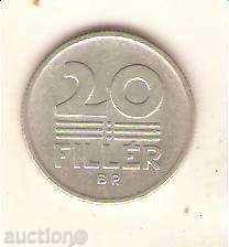 Hungary 20 fillets 1967