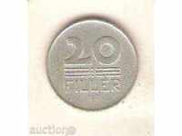 Hungary 20 fillets 1964