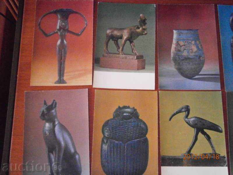 Auction Lot cards EGYPT - Ancient Egypt - 16 pcs + directions Auction Lot cards EGYPT - Ancient Egypt - 16 pcs + directions