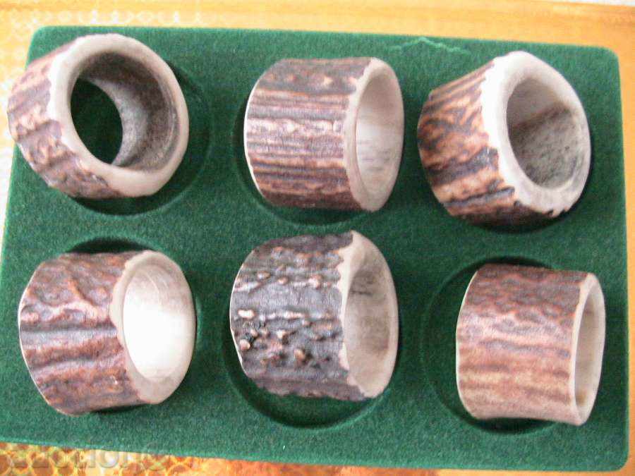 6 pcs. RINGS FOR SALPHETS FROM THE ROSE OF THE BLIND EYE - 5