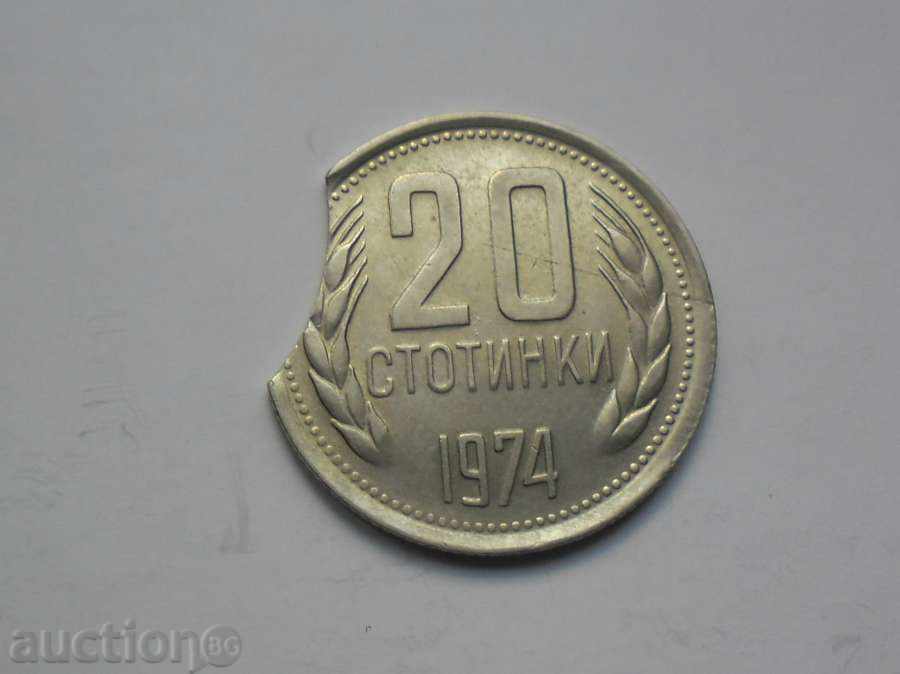 Auction  20 STOCKS 1974 DEFECT