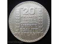 (¯` '• .¸ 20 franci 1933 FRANTA ¸. •' ´¯)