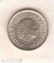 Ολλανδία 25 σεντς 1966 με τιμή 0.50 BGN | € 0.26 Ολλανδία 25 σεντς 1966 με τιμή 0.50 BGN | € 0.26