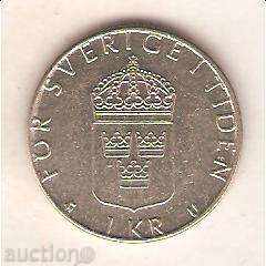 Sweden 1 krona 1980