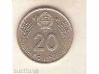 Ungaria 20 forint 1986