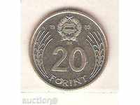 Ungaria 20 forint 1989
