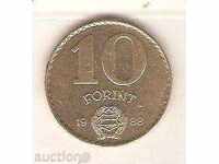 Ungaria 10 forint 1988