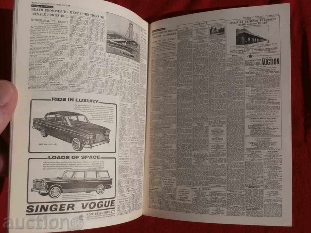 Delivery of Daily Telegraph-Mini Newspaper-23 April 1964 Delivery of Daily Telegraph-Mini Newspaper-23 April 1964