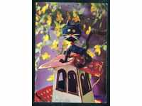 Καλλιτέχνης Μαρία Dundakov - μοντέλο και κούκλες CAT στη στέγη