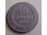 10 cenți 1888.