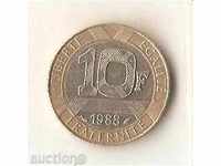10 Franc France 1988
