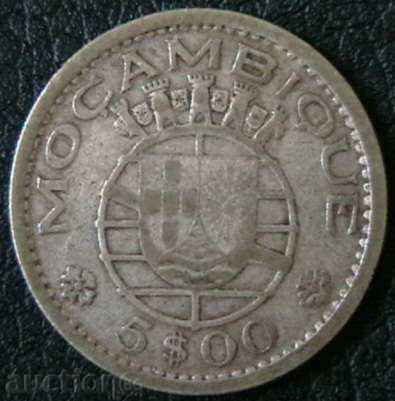 5 escudo 1960, Mozambique