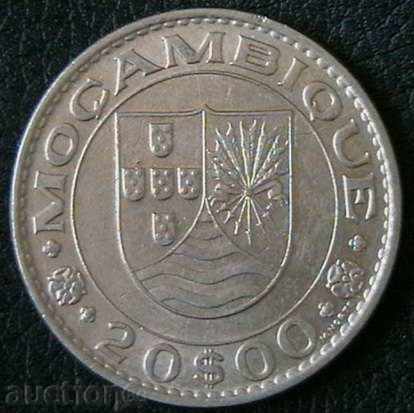 20 escudo 1971, Mozambique