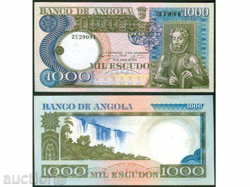 Ζορμπά ΔΗΜΟΠΡΑΣΙΕΣ ΑΓΚΟΛΑ Escudos 1000 UNC