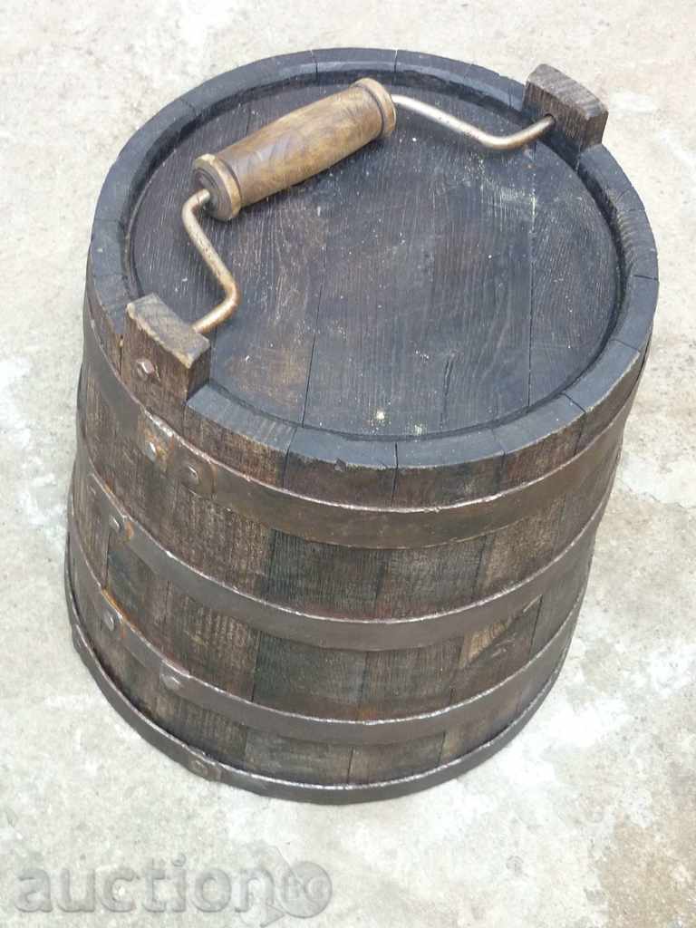An old brandy, a barrel, a small barrel