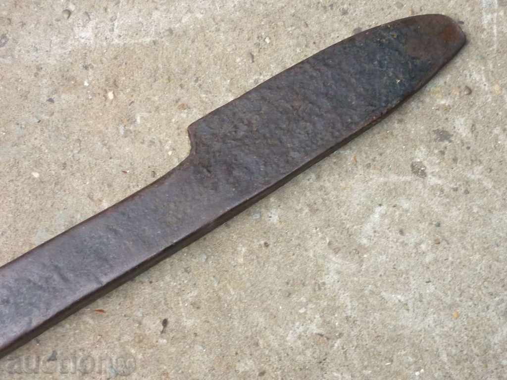 Auction An old wrought knife Auction An old wrought knife