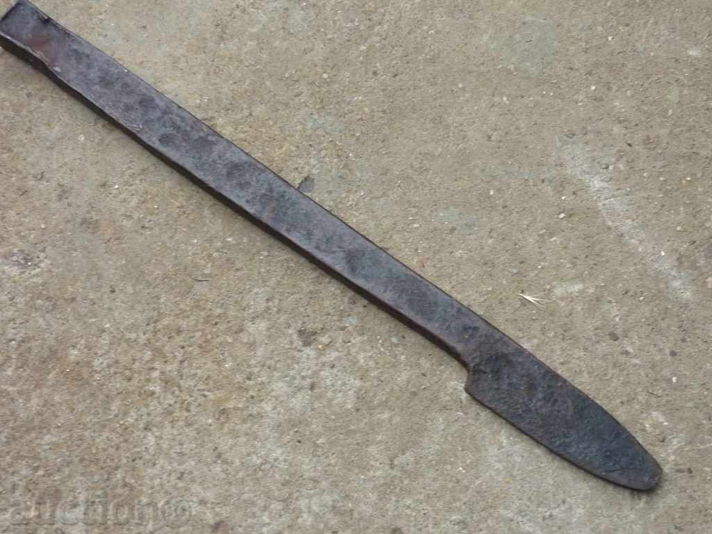 An old wrought knife - 7 An old wrought knife - 7