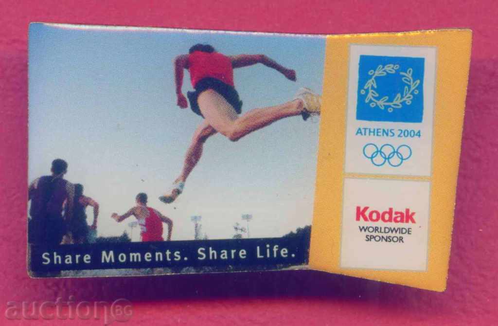 Badge SPORT LEKA ATHLETICS OLIMPIA GAMES ATHENS 2004 / Z172 with price 6.00 BGN | € 3.07 Badge SPORT LEKA ATHLETICS OLIMPIA GAMES ATHENS 2004 / Z172 with price 6.00 BGN | € 3.07