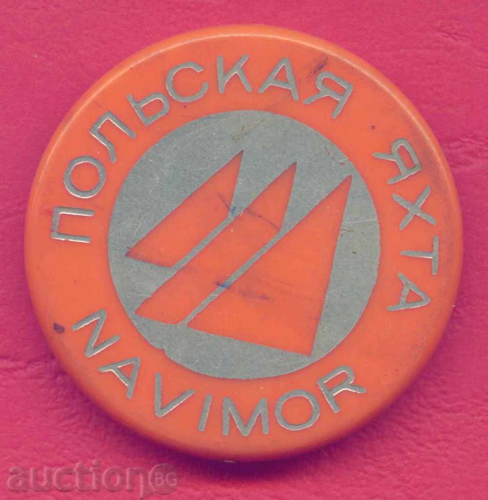 SPORTS - HEADPHONES badge - POLAND NAVIMOR / Z175 with price 2.00 BGN | € 1.02 SPORTS - HEADPHONES badge - POLAND NAVIMOR / Z175 with price 2.00 BGN | € 1.02