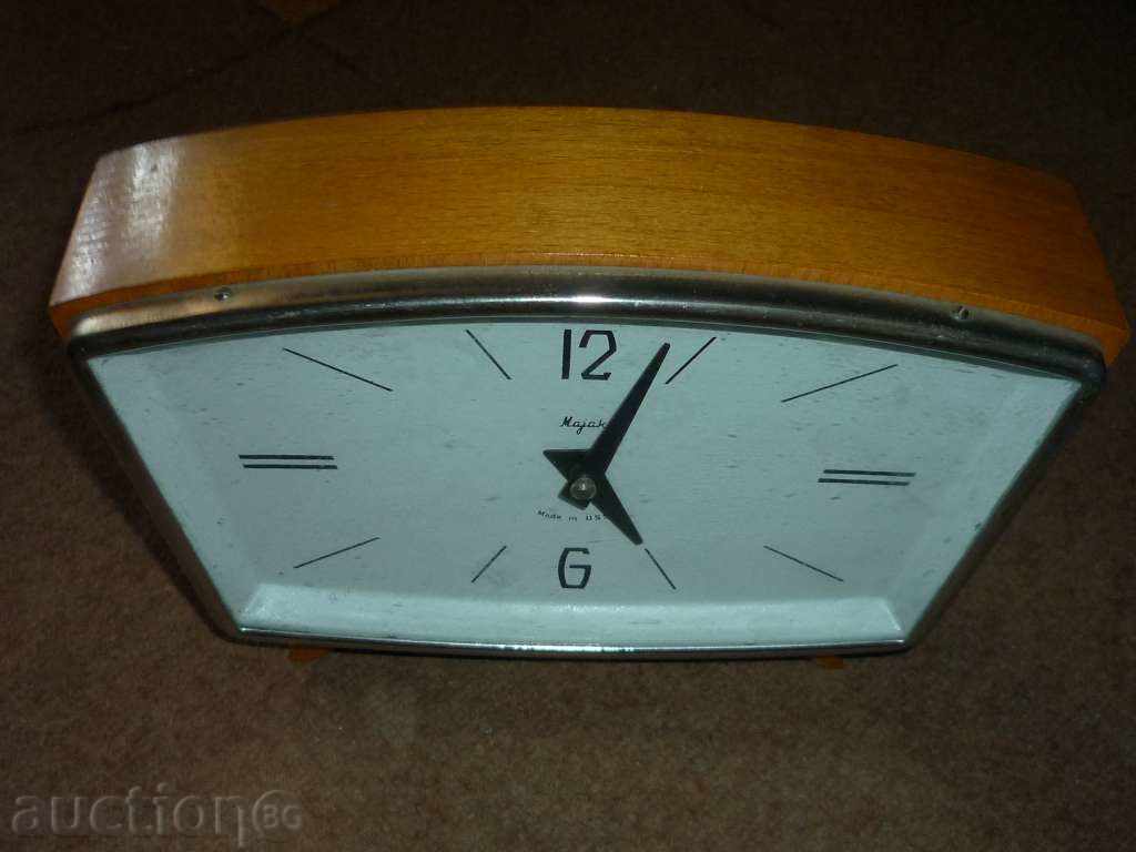 Socialist Interior Clock 60s of the 20th Century with price 65.00 BGN | € 33.23 Socialist Interior Clock 60s of the 20th Century with price 65.00 BGN | € 33.23