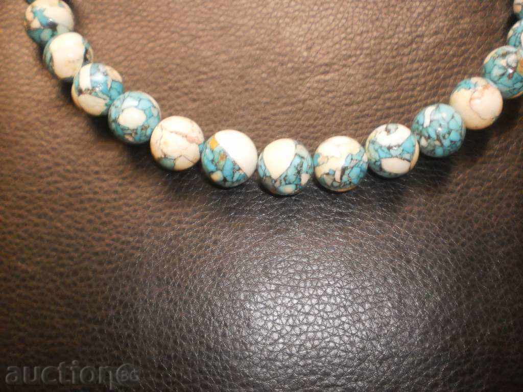 Gerdane from blue turquoise-glued pieces with price 76.00 BGN | € 38.86